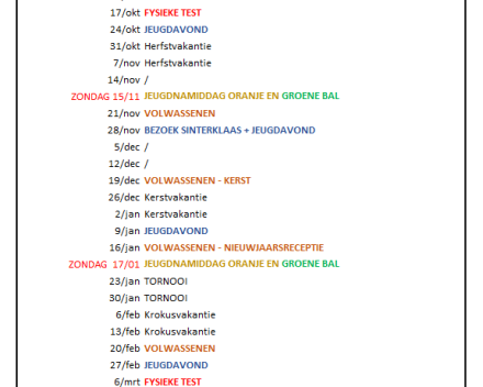 Activiteiten