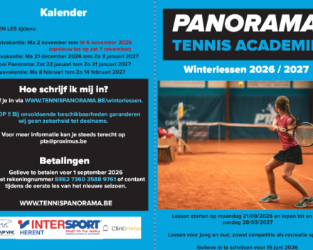 Winterlessen 2026-2027