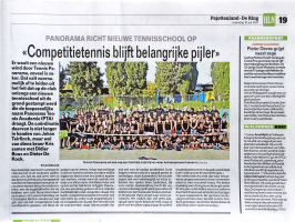 Panorama richt nieuwe tennisschool op (PTA)